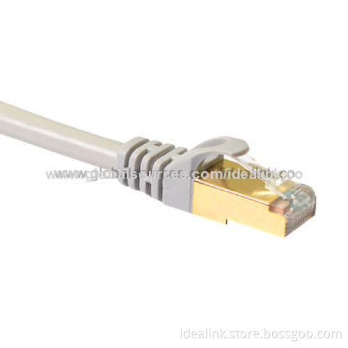 Gigabit Speed Copper Conductor Cat6A Cable with 550MHz Stranded Cores